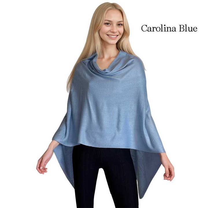 The Magic Scarf Company - Vendita all'ingrosso Poncho - Donna - Poncho effetto cashmere19