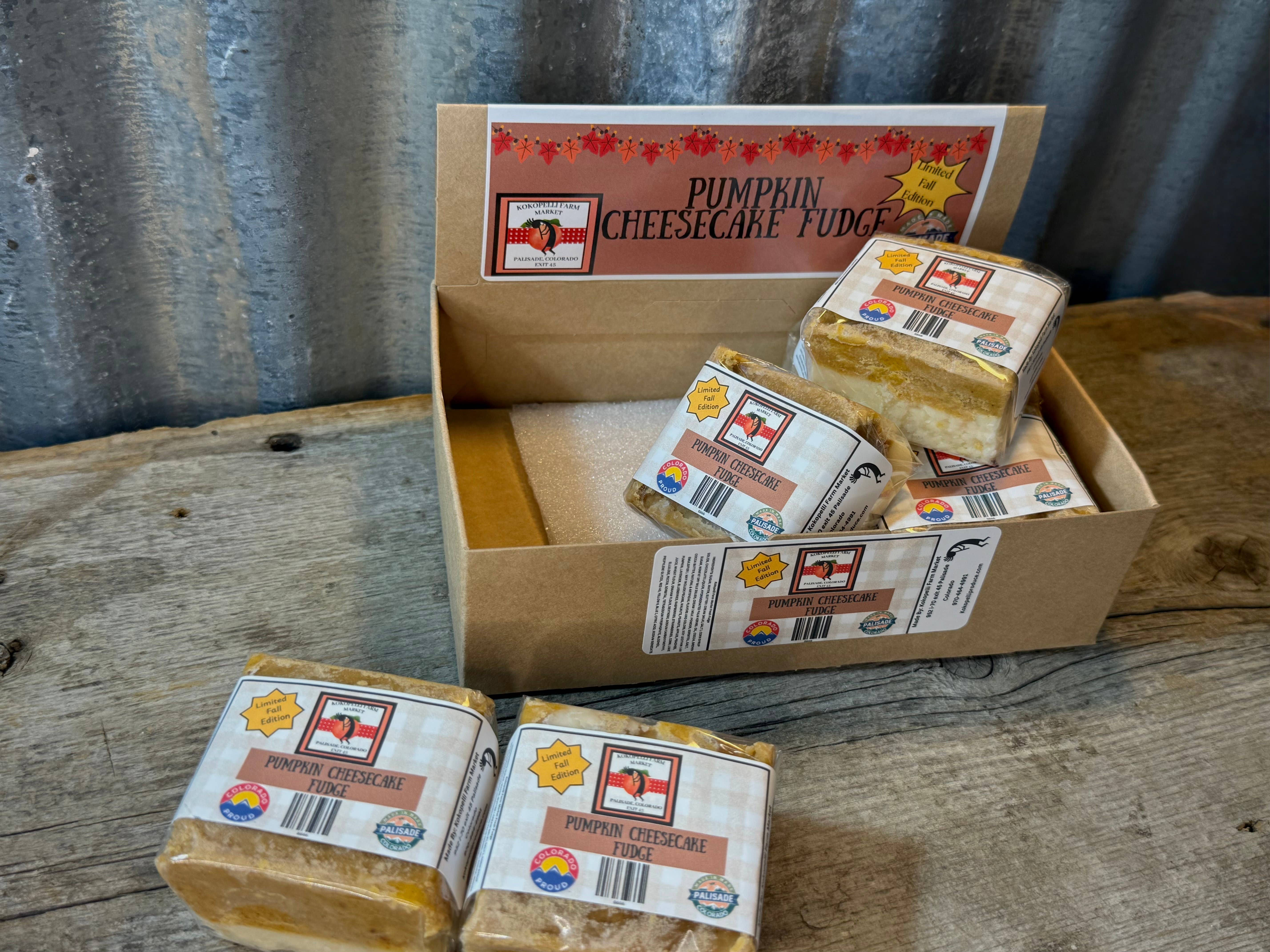 Kokopelli Farm Market - Wholesale Fudge - Pumpkin Cheesecake Fudge1