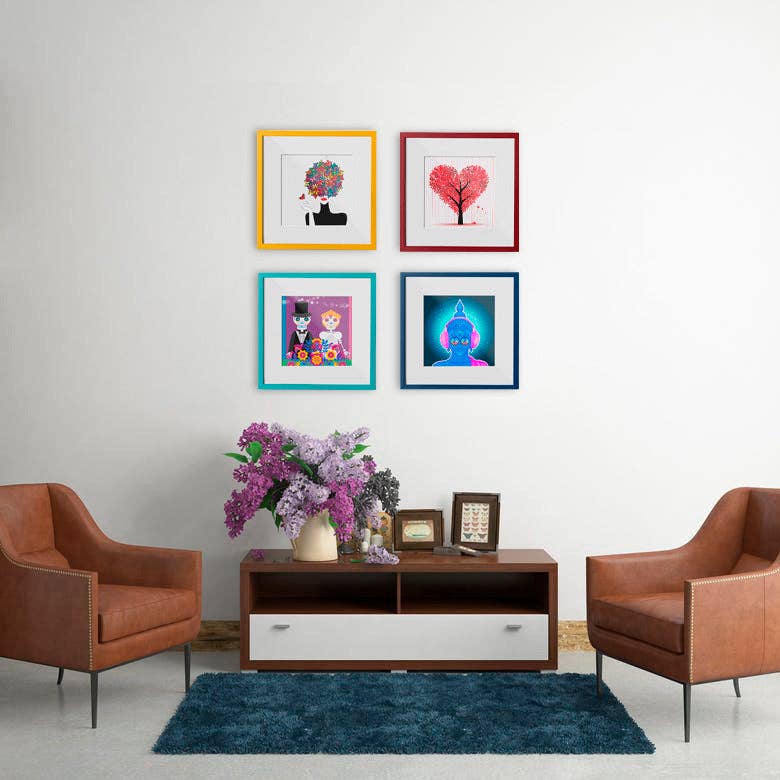 ArtScapes - Vendita all'ingrosso Stampa artistica - Albero di cuori2