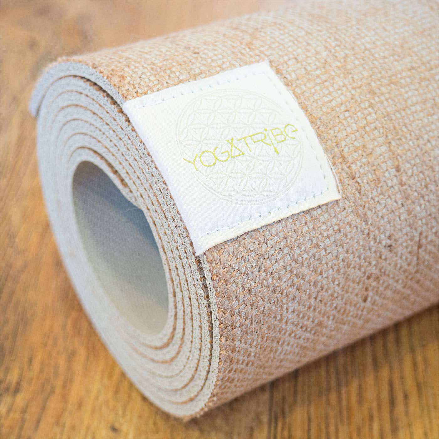 Indiaveda - Wholesale Yoga Mat - Bow Arrow Beige Eco Yoga Mat3