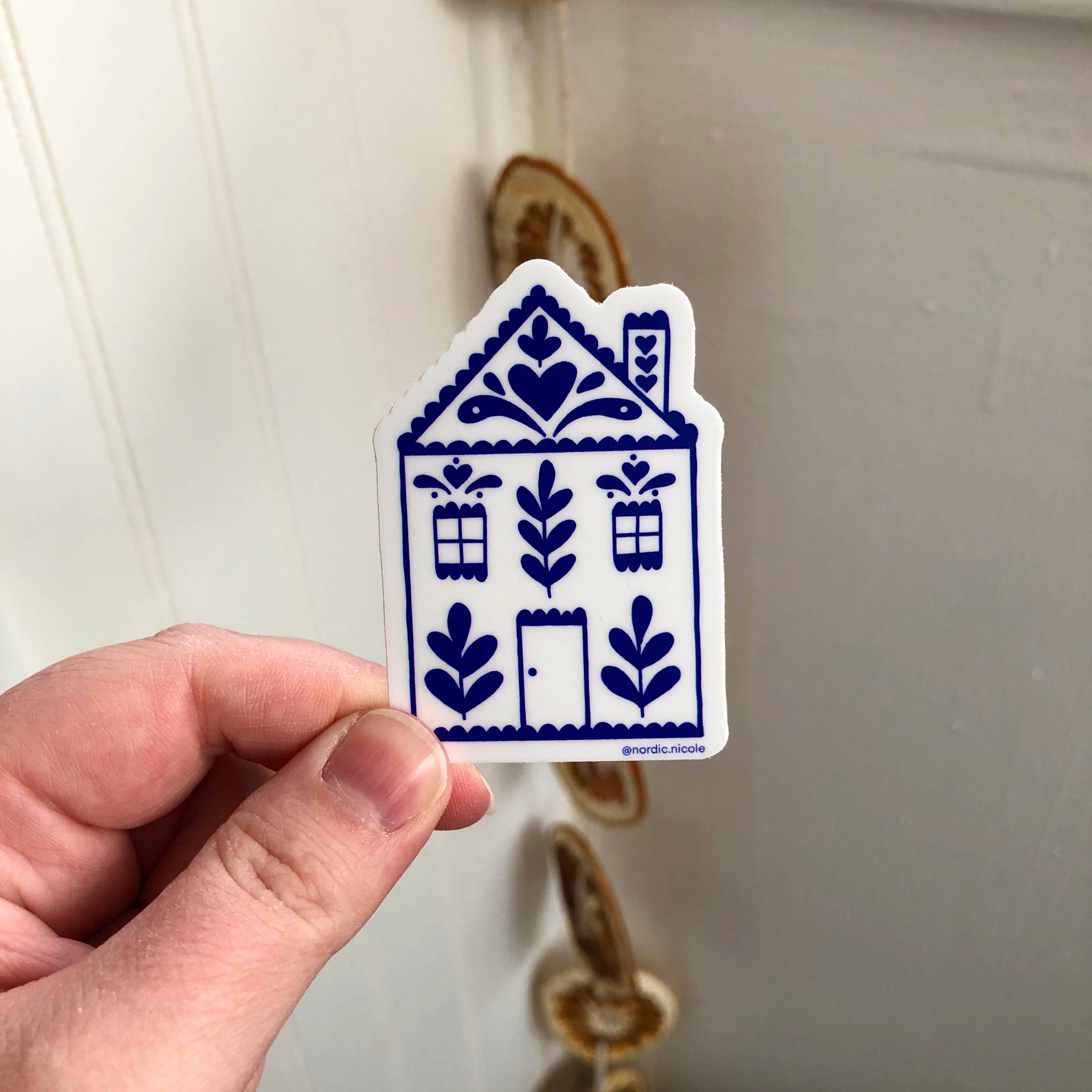 Nordic Nicole - Wholesale Sticker - Nordic House Sticker1