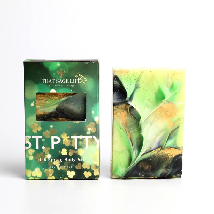 St. Patty Body Bar for wholesale by That Sage Life