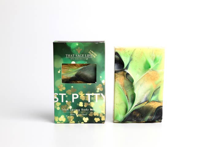 That Sage Life - Wholesale Bar Soap - St. Patty Body Bar0