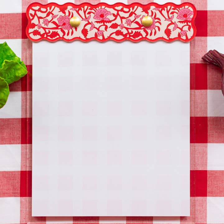 Bloco de Notas Pequeno Papoila Vermelha (vendido em conjuntos de 3) $19 / $38 por atacado de Swag