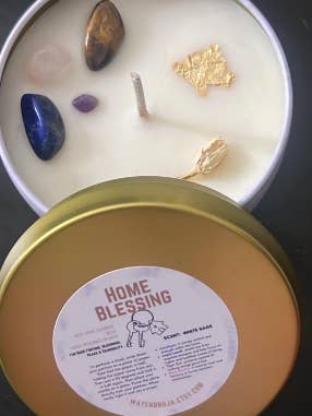 Home Blessing Candle, Housewarming Gift, Home Cleansing Cand for wholesale by WaterBruja