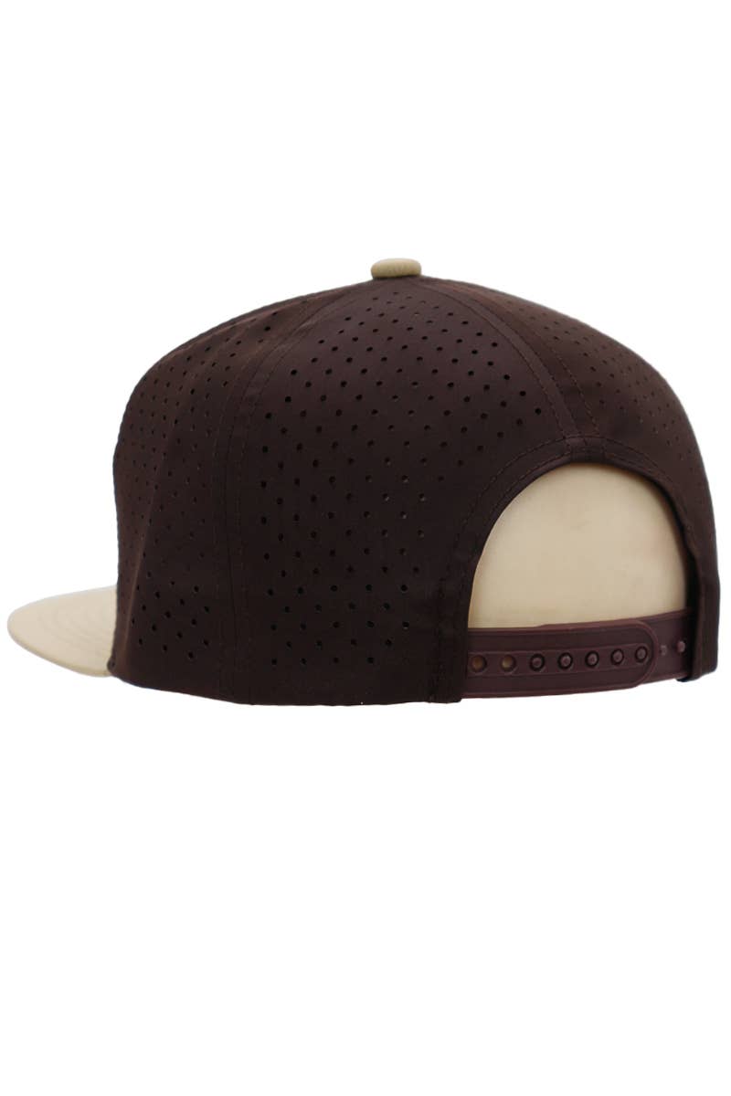 Cap Zone – Boné - Unissexo por atacado – Boné Snapback 7 Painéis com Frente Colorida e Perfurações Digitais18