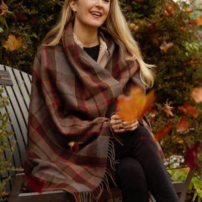 Patrick King Woollen Company - Wholesale Throw Blanket - Outlander Fraser Merino Wool Blanket