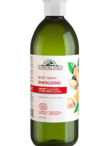 Douchegel Ecocert 600ml Gember en Citrusvruchten Energizerend voor wholesale door NaturVital & Corpore Sano