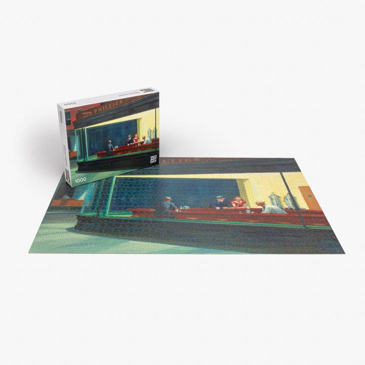 Today is Art Day - Venta al por mayor Puzle - Adultos - Rompecabezas - Edward Hopper - Nighthawks