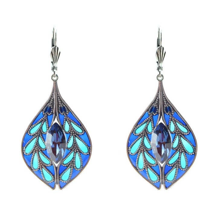 Gentian øreringe for engroshandel hos AU BOUT DES REVES