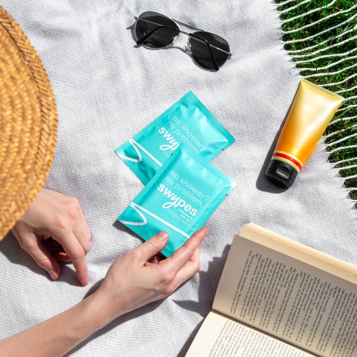 Swypes – wholesale Face & body wipes – Swypes Body Wipes Sweat-Removing 100% Biodegradable —6 Pack6