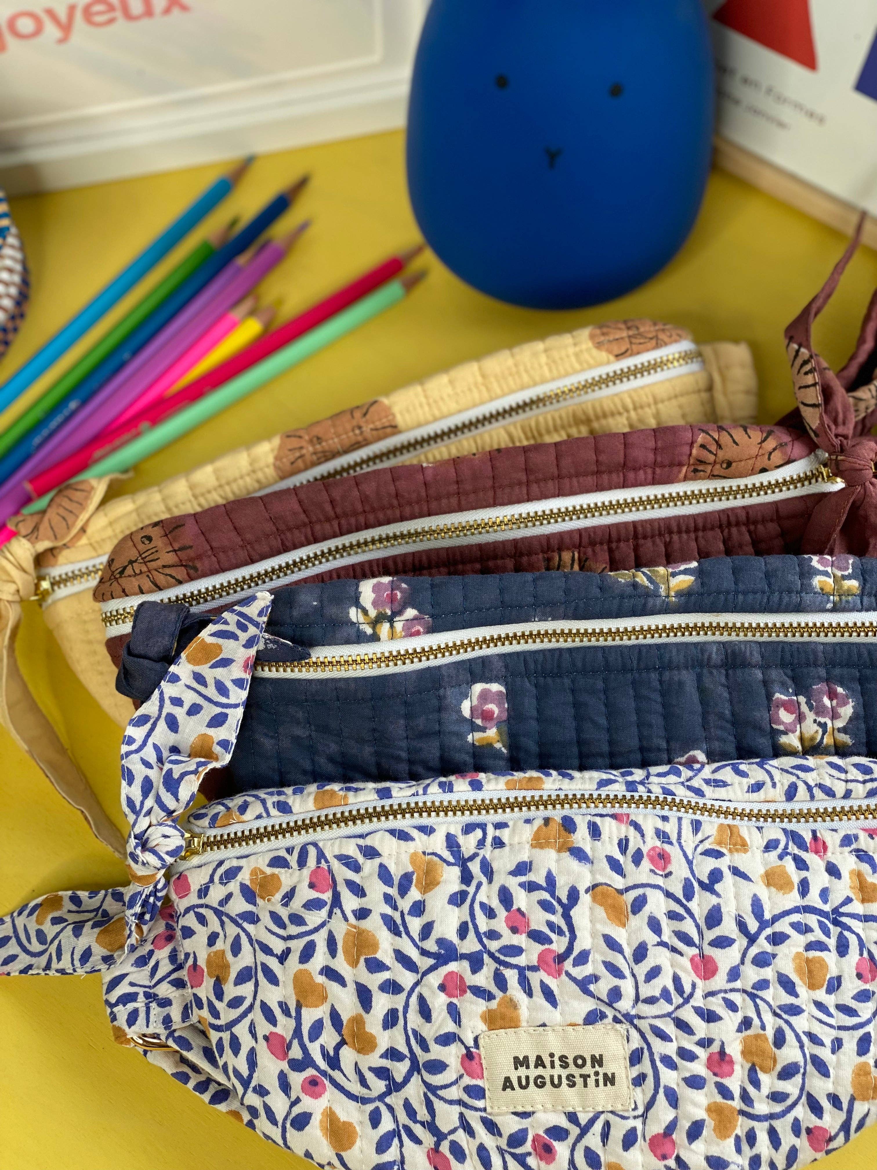 Maison Augustin - Wholesale Belt Bag - Kids - Kids Lion Biscuit Banana Bag2