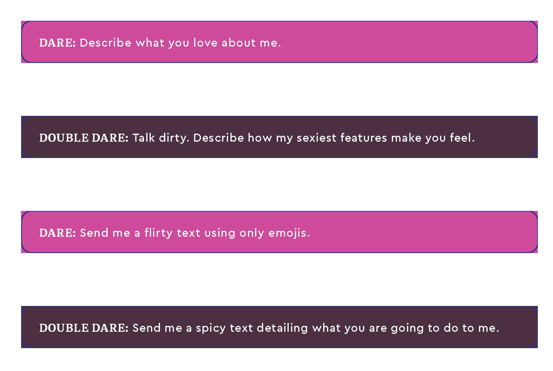 Chronicle Books - Wholesale Card Game - Sexy Dare or Double Sexy Dare6