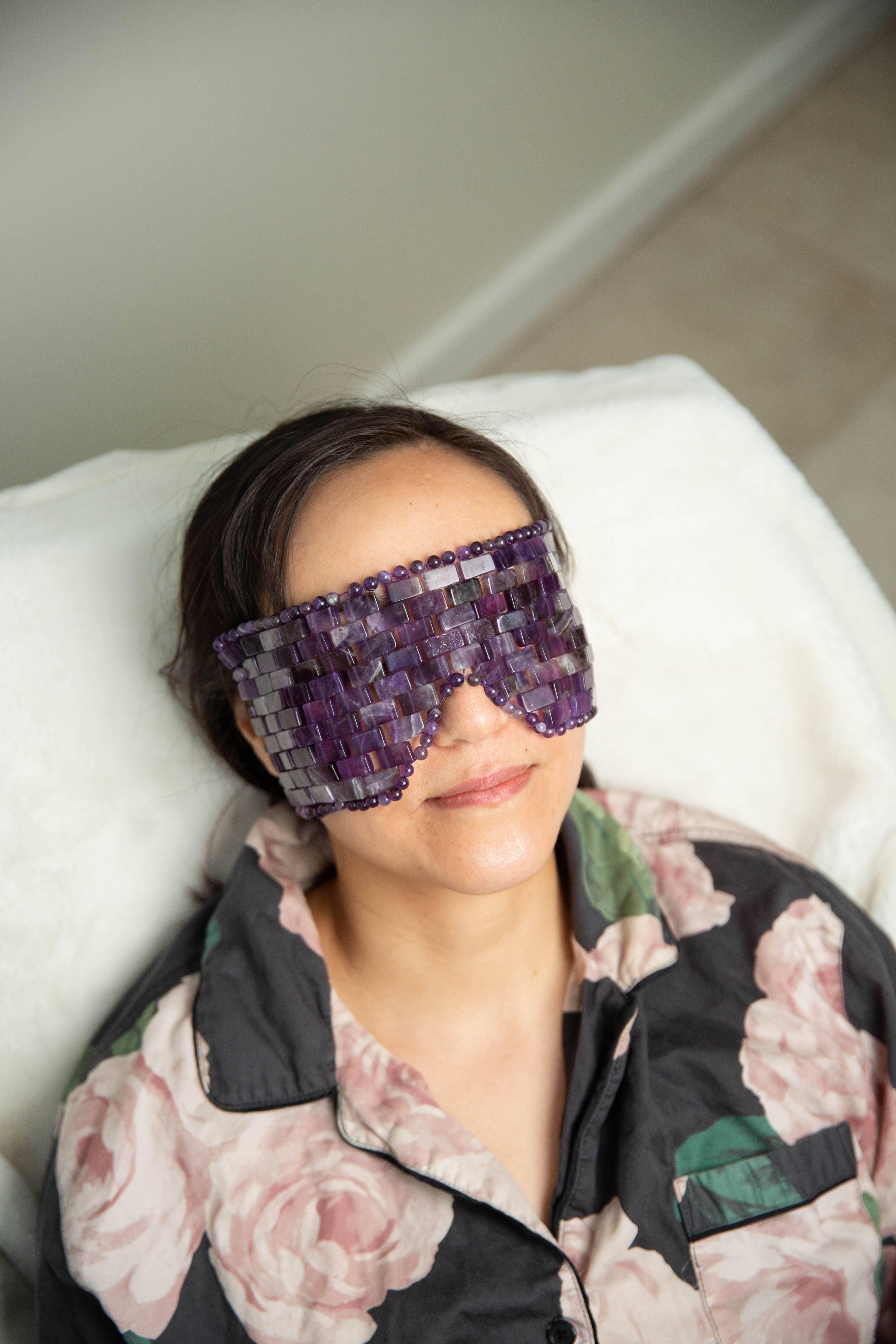 Free Flow Botanicals - Wholesale Sleep/Eye Mask - Revital-Eyes Gemstone Eye Mask6