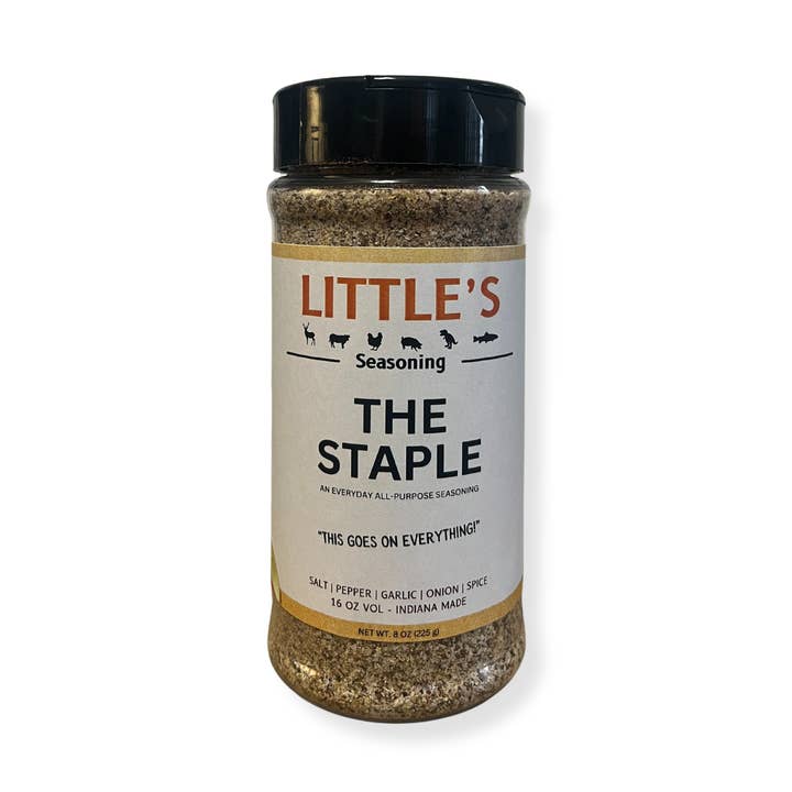 Little's The Staple Seasoning, 8 OZ, 16 OZ Volume Bottle for wholesale by Little Family Foods