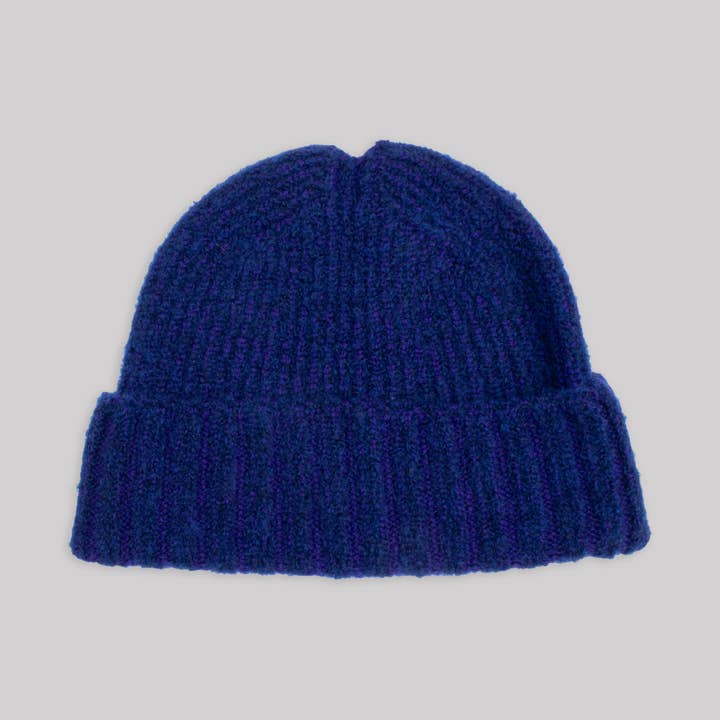Origin Knitwear - Wholesale Beanie – Women's - Soufflé - Piccadilly Hat - Prussian Blue