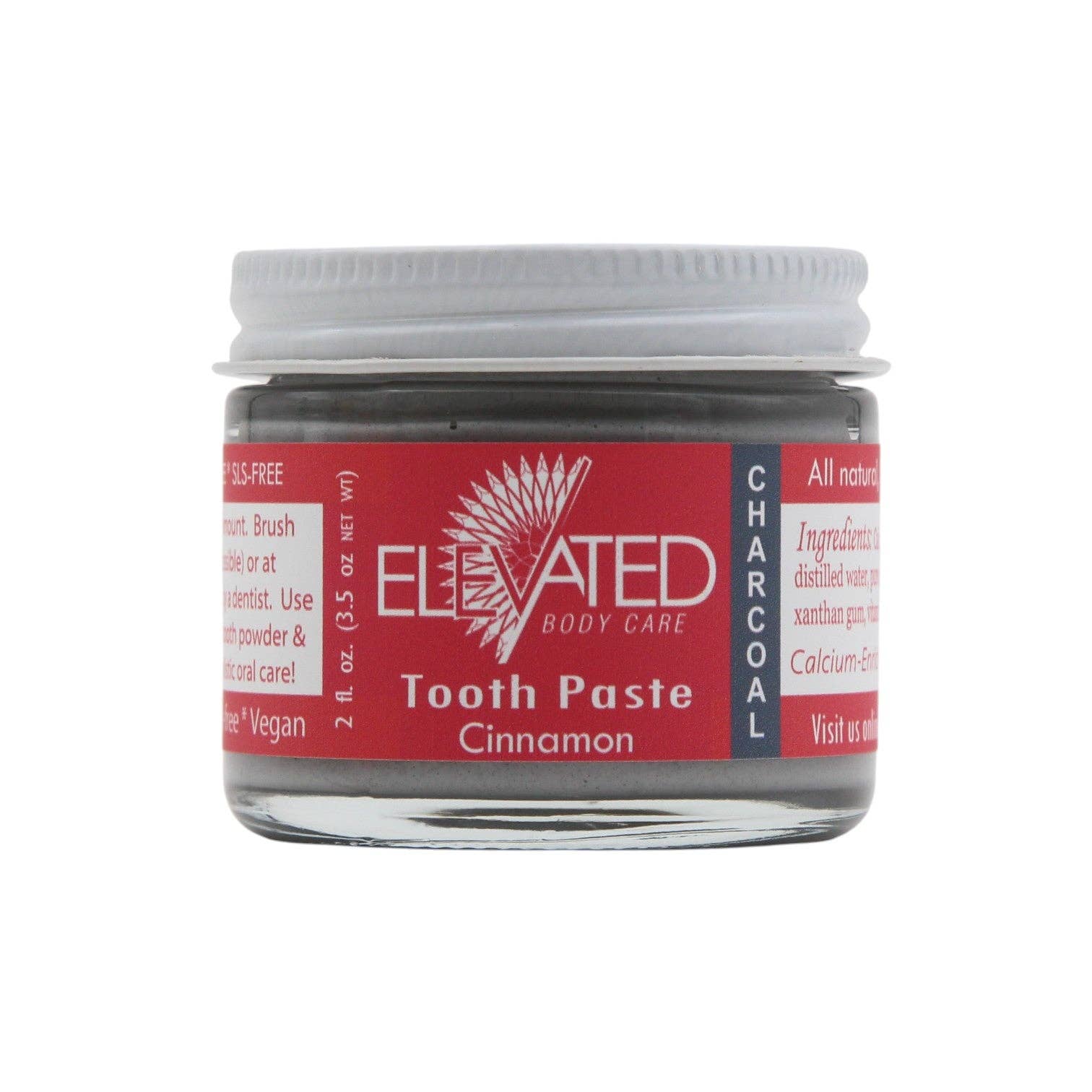 Taylor's Naturals - Wholesale Toothpaste - All Natural Toothpaste w/ Charcoal (Fluoride Free)0