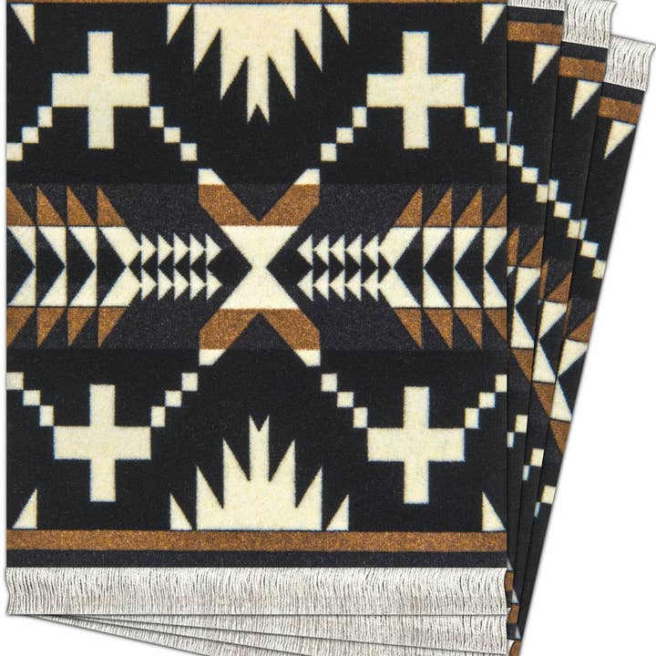 Mouse Rug - Wholesale Coasters - 4 Pc CoasterRug Set Pendleton Spider Rock0