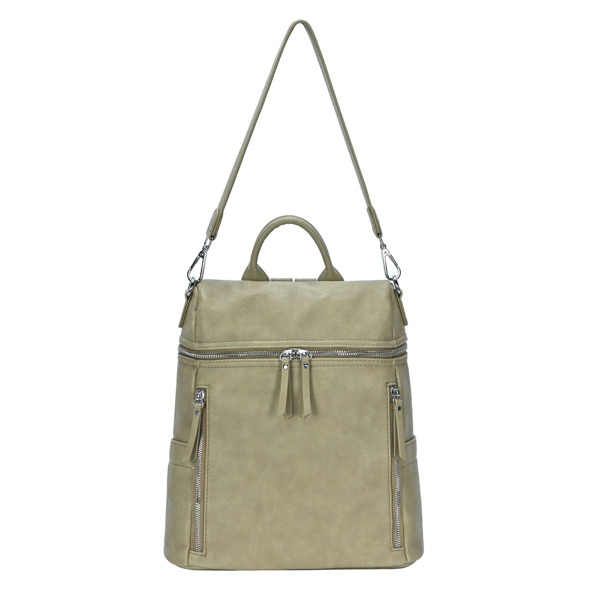 MMS Brands - Wholesale Backpack - Women's - Sienna Utilitarian Shoulder Backpack Purse46