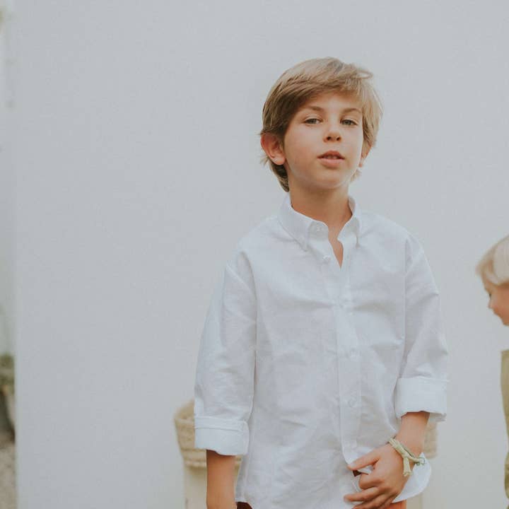 Nós e Tranças - Wholesale Button Down Shirt - Kids - Boy Shirt/ Camisa Rapaz