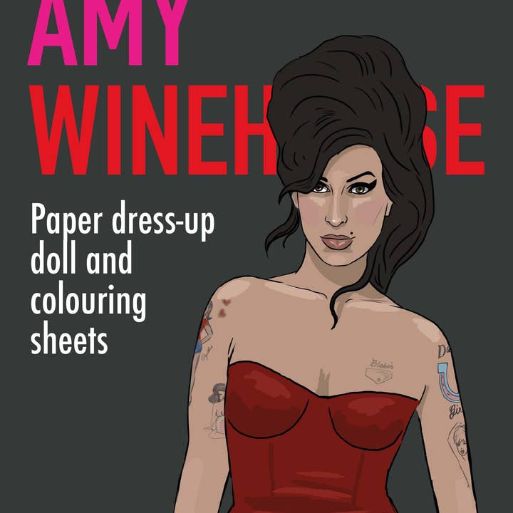 I Love Mel - Wholesale Coloring & Activity Book - Adult - AMY WINEHOUSE PAPER DOLL - BARGAIN BOX OF 307