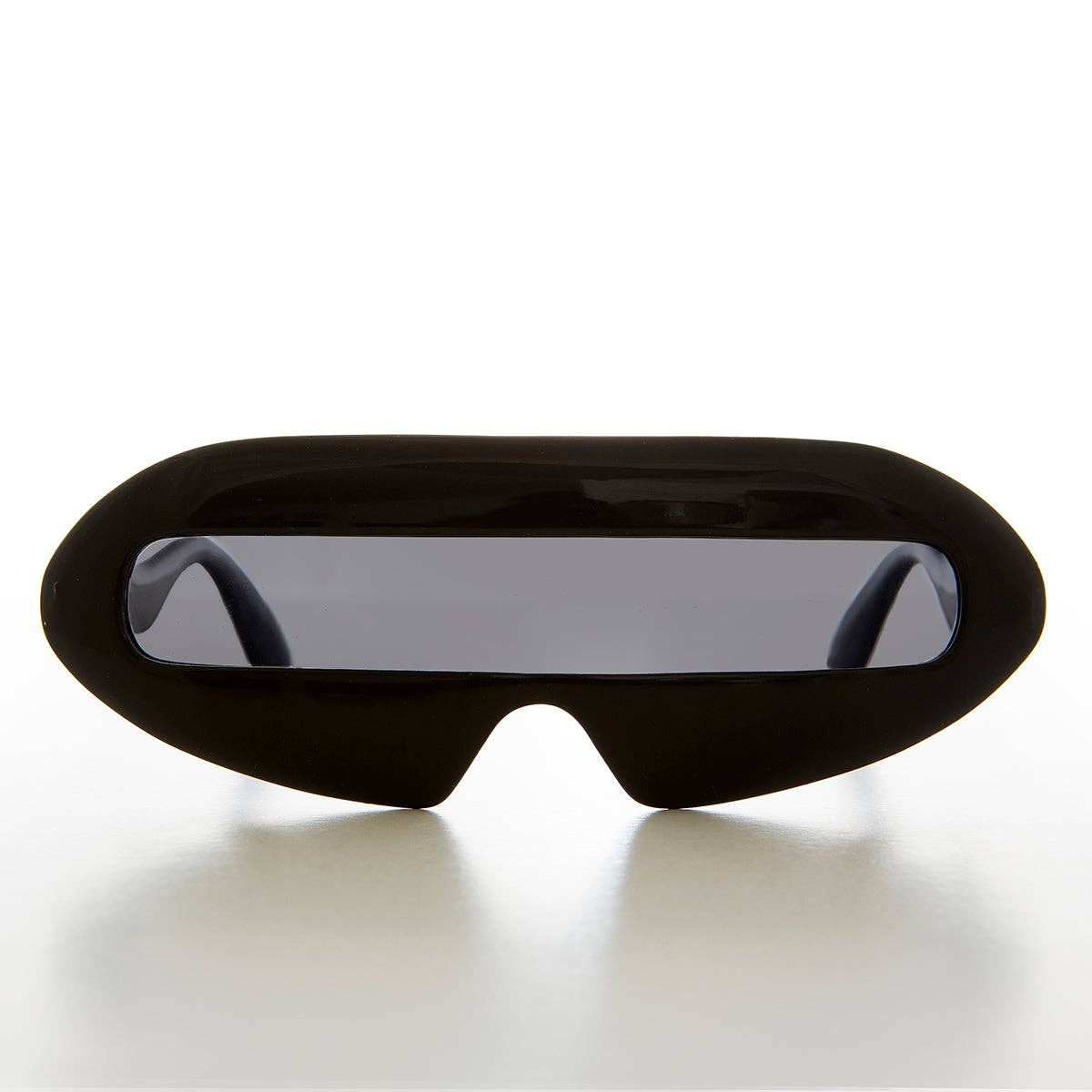 Black Futuristic Cyclops Vintage Sunglass  - Zepter for wholesale on Faire0