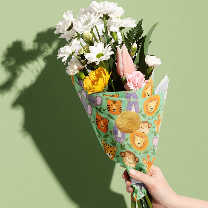 Jillson & Roberts - Wholesale Tissue Paper - Tissue - Printed - Jungle Animals3