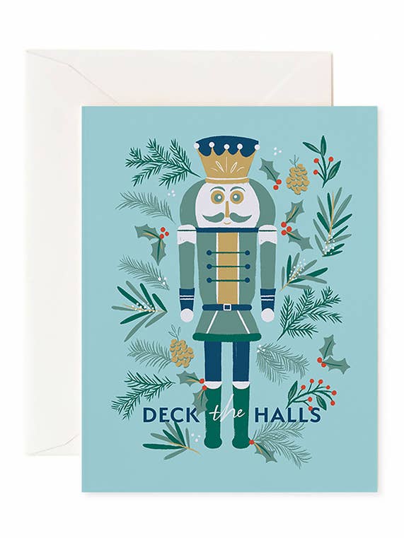 Tarjeta de Vacaciones Cascanueces para venta al por mayor de Laura Bennett Design