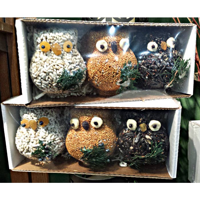 Mr Bird - Wholesale Ornament Set - Ollie The Owl - 3 Pack8