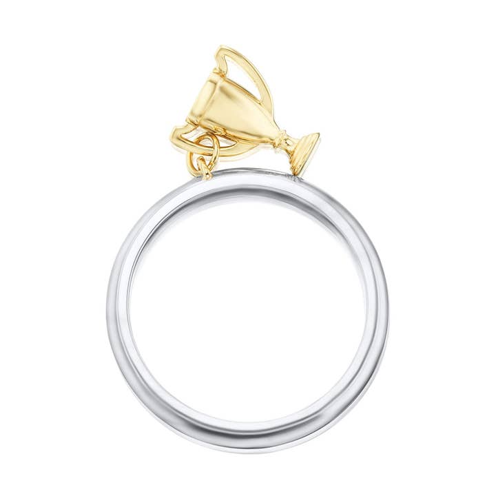 Goldene Mikro-Mini-Trophäenring für den Großhandel von Mad Fine