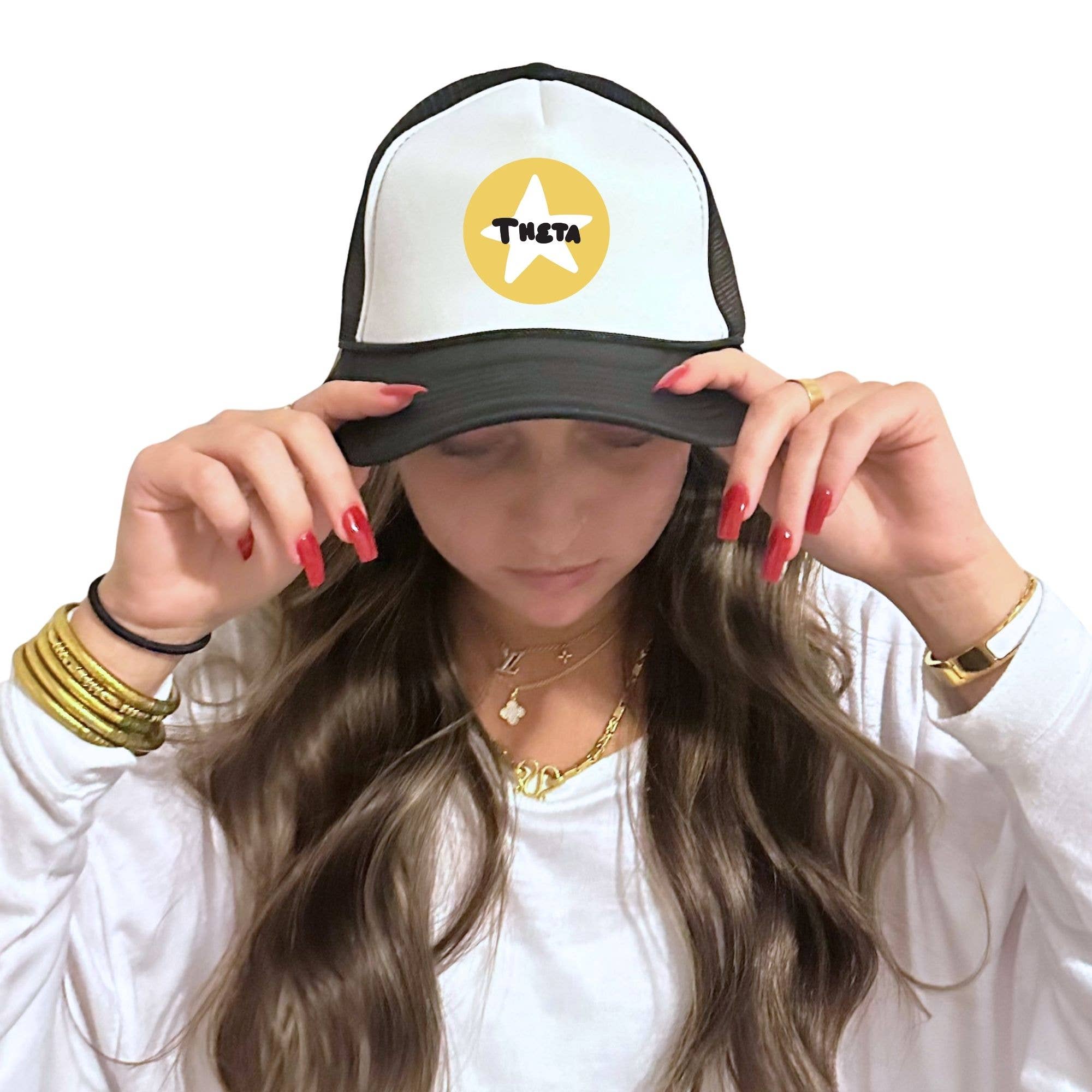 Sarahndipity Shop - Wholesale Trucker Hat - Women's - Sorority 2-Tone Trucker Hat - Choose your Design/Pattern6