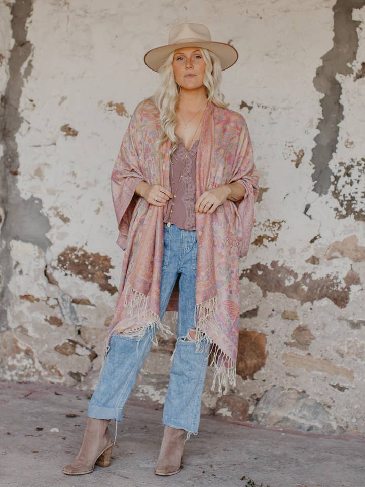 Butterfly Kisses Kimono for wholesale by Ellemairco