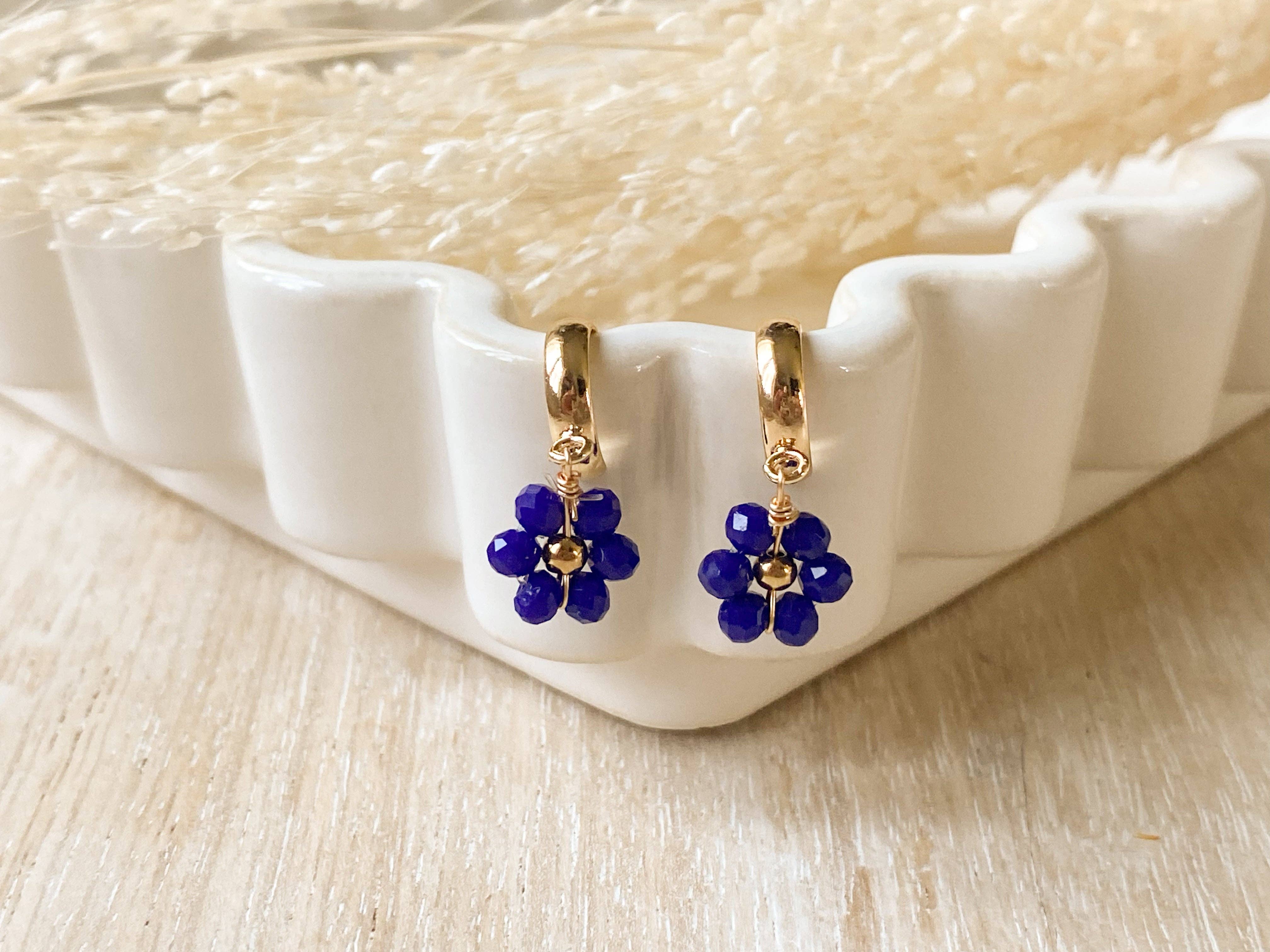 Agaveh girl - Wholesale Huggie Earrings - Nectar Blooms3