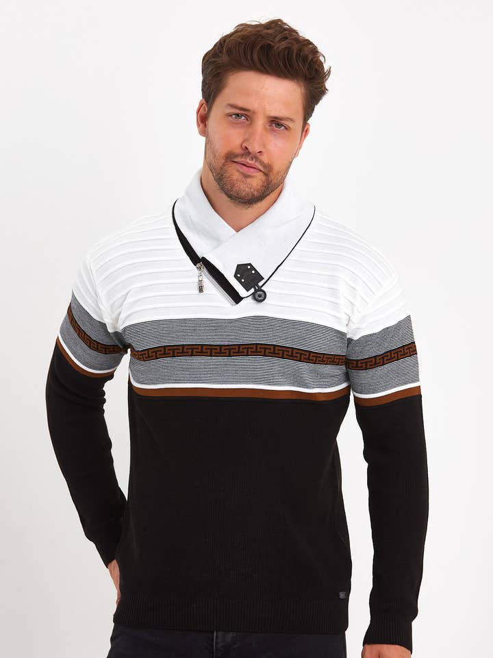 52405-CLUB JU HERRENPULLOVER für den Großhandel von JU GROUP