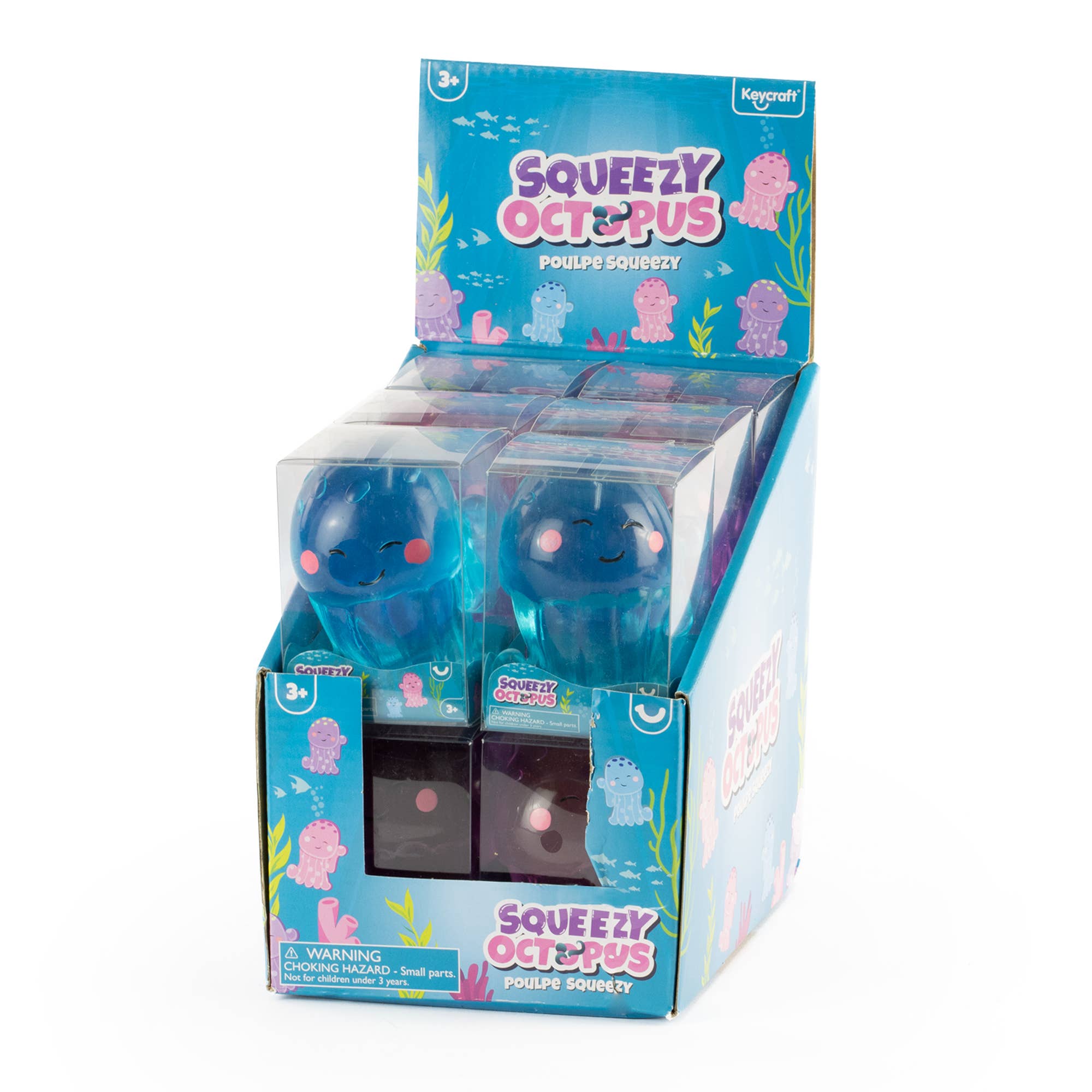 Keycraft - Wholesale Squishy Toy - Kids & Baby - Keycraft Squeezy Octopus Sensory Toy2