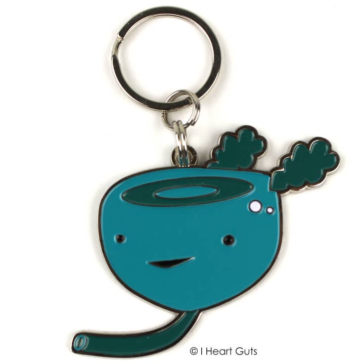 Prostate Keychain - A Seminal Work for wholesale by I Heart Guts | Organ Plushies Wholesale