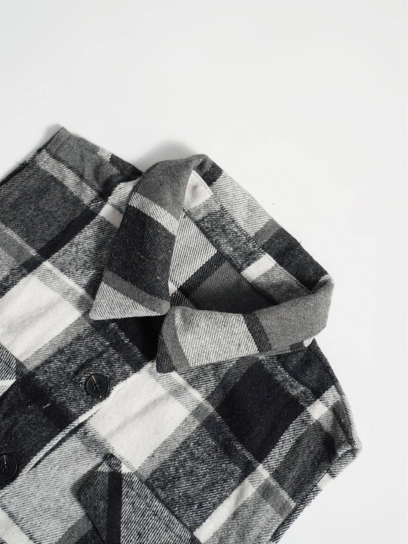 HIDDENBRAND - Wholesale Outerwear Vest - Women's - Plaid Sleeveless Tweed Vest6