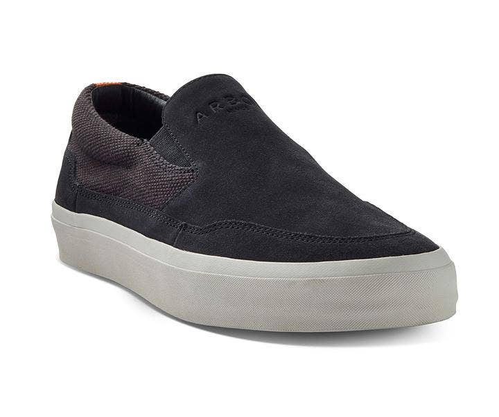 Arbor - Wholesale Slip On Sneakers - Men's - Venice Vintage Black/Off White - Shoe0