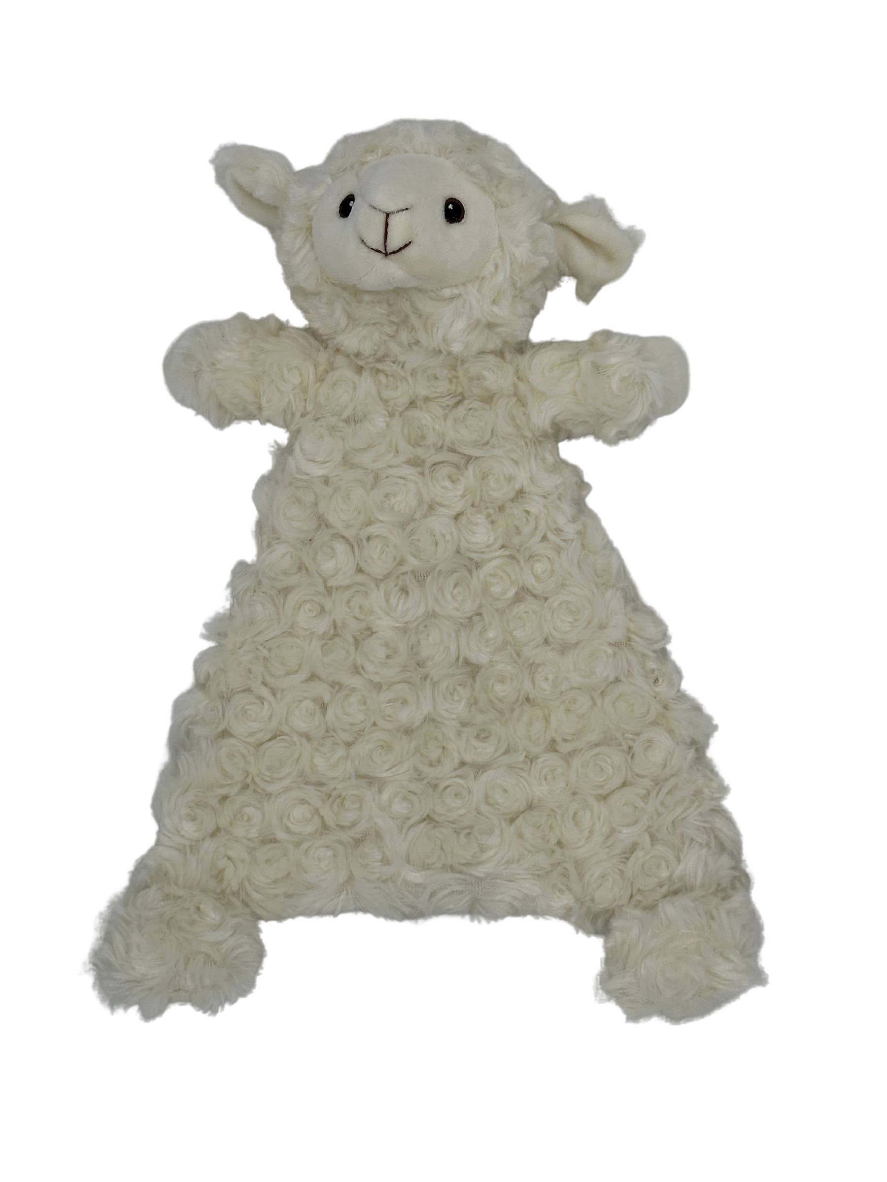 BABY PAPER - Wholesale Crinkle Tag Toy - Baby - Crinkle Cuddler-Sensory Plush Lamb