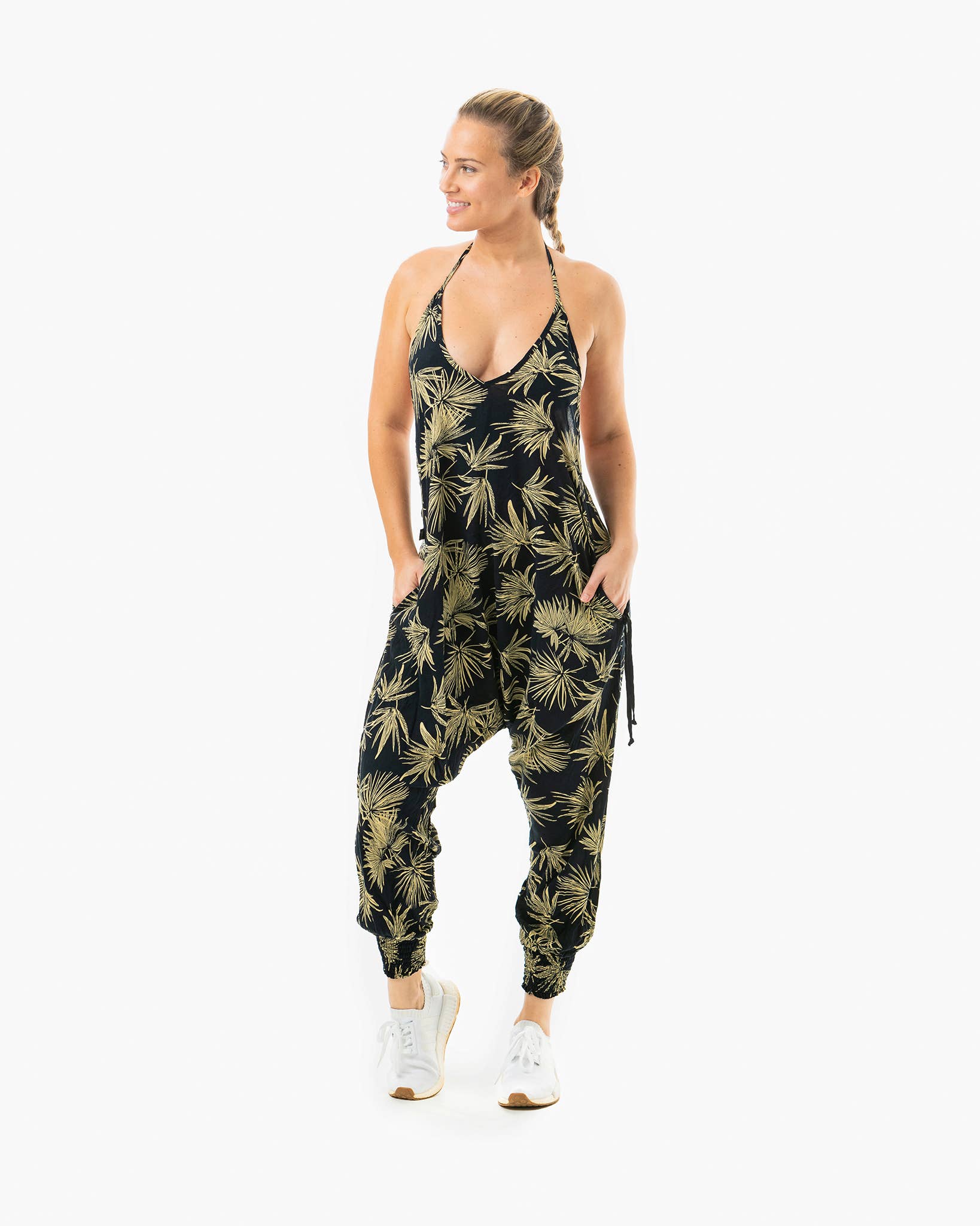 Buddha Pants - Wholesale Jumpsuit - Women's - Flower Harem Jumpsuits By Buddha Pants1