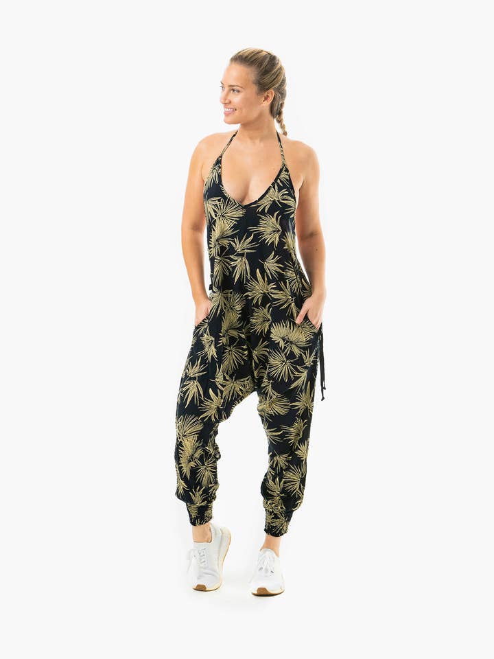 Buddha Pants - Wholesale Jumpsuit - Women's - Flower Harem Jumpsuits By Buddha Pants1