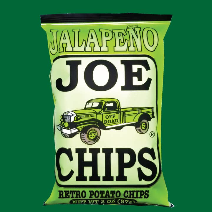 Joe Tea & Joe Chips - Wholesale Chips - Jalapeno/Habanero Pepper Assortment- Kettle Chips(2 oz. Bag)