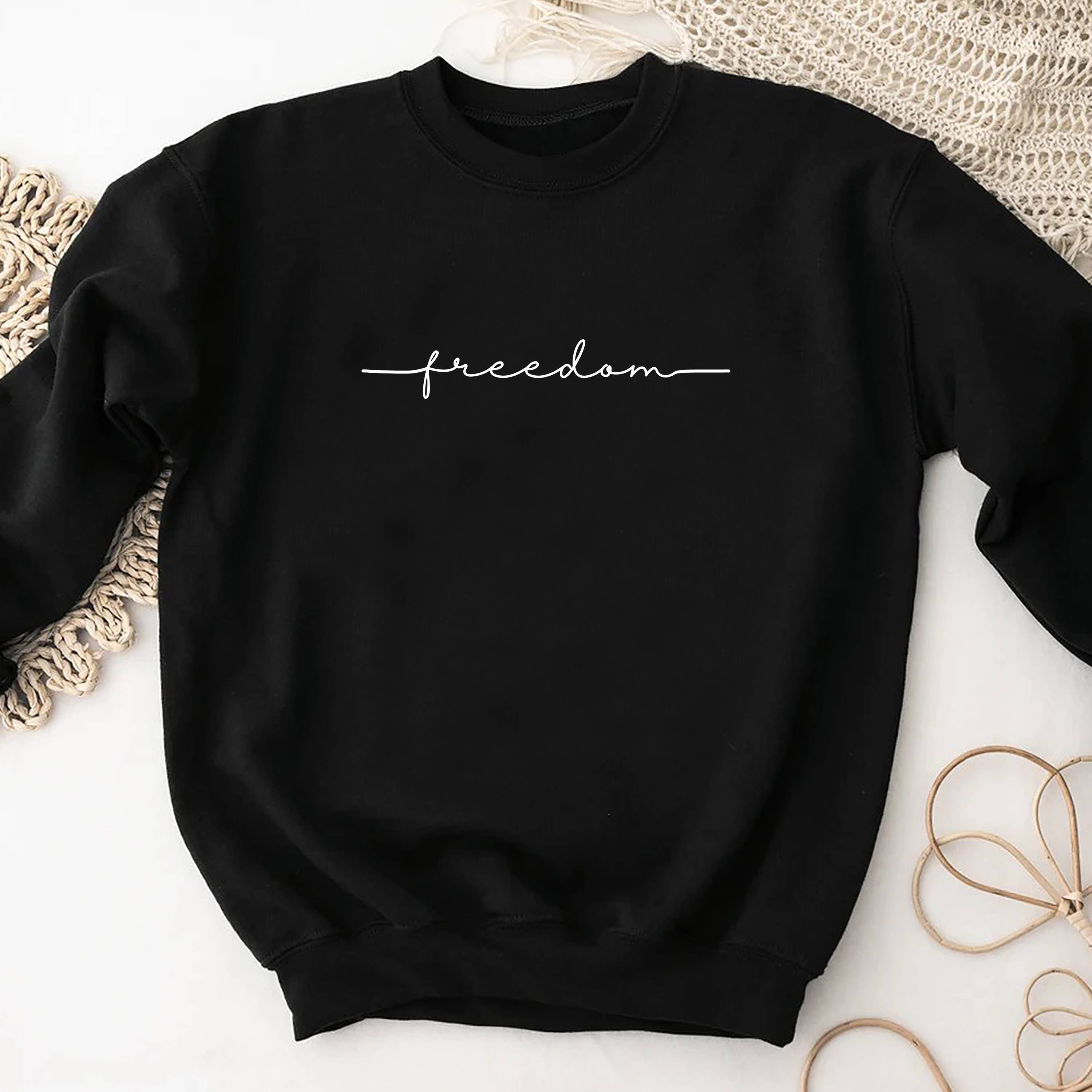 STARCHIS - Wholesale Graphic Sweatshirt - Women's - Freedom0