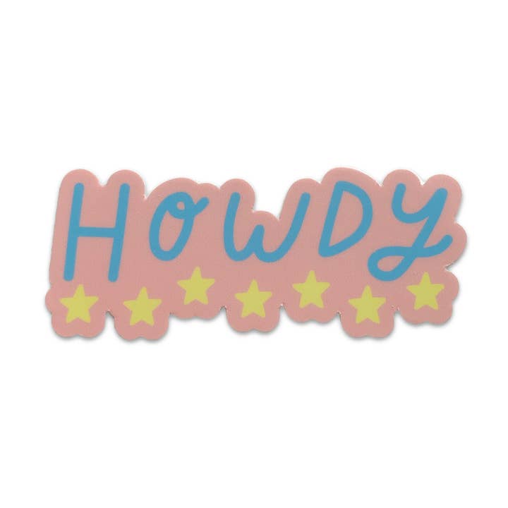 Vinylaufkleber - howdy für den Großhandel von allie biddle