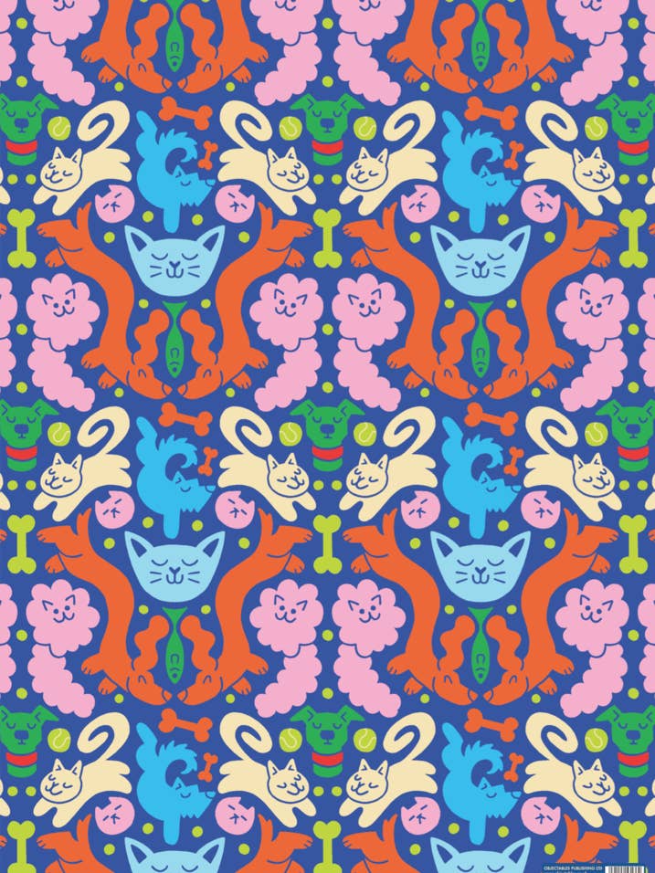 Wrap de Chats et Chiens pour la vente par Objectables Publishing Limited