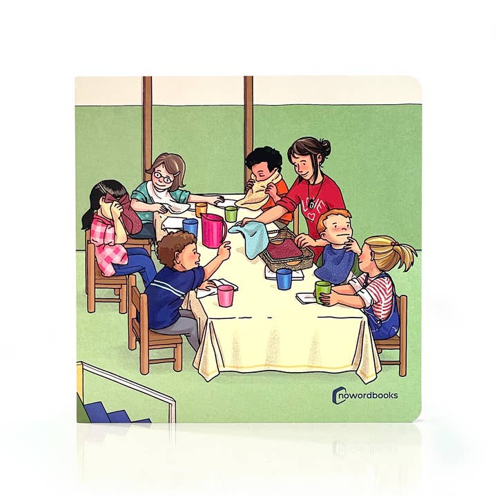 Lunchtijd! - Woordloos Geïllustreerd Verhaal NWB109 voor wholesale door Nowordbooks