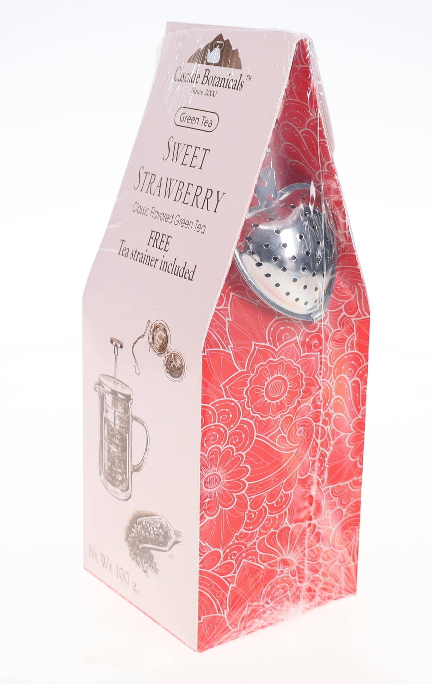 Cascade Teas & Botanicals – wholesale Löst te – Löst grönt te, GRATIS TE-SIL ingår, Klassiska smaker2