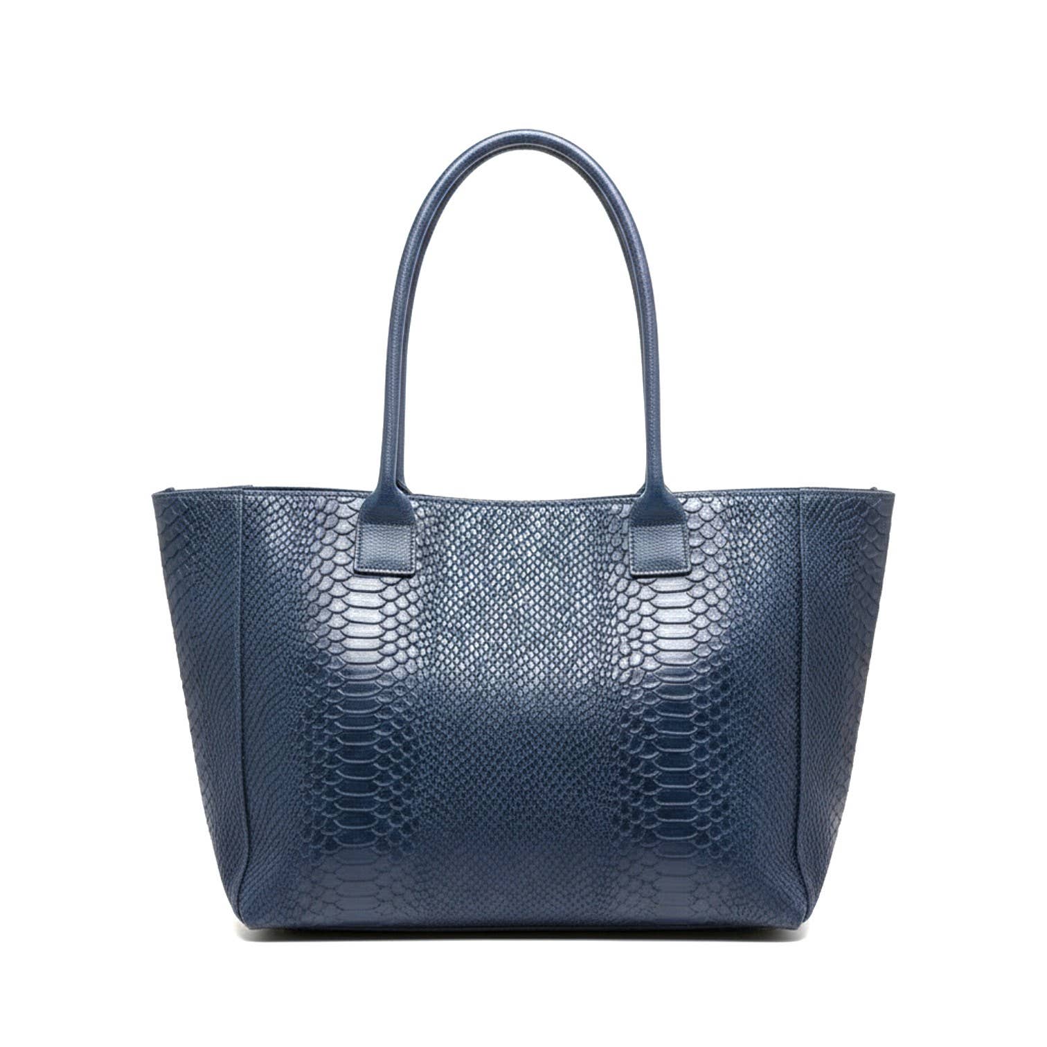 ZEEN - Wholesale Shoulder Bag - Women's - Lola Blue scuro leather bag1