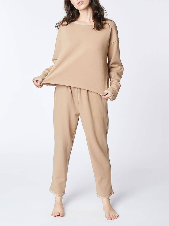 Studio Ko Clothing – wholesale Lounge set – Women's – RECYCLED COTTON LOUNGEWEAR SET0