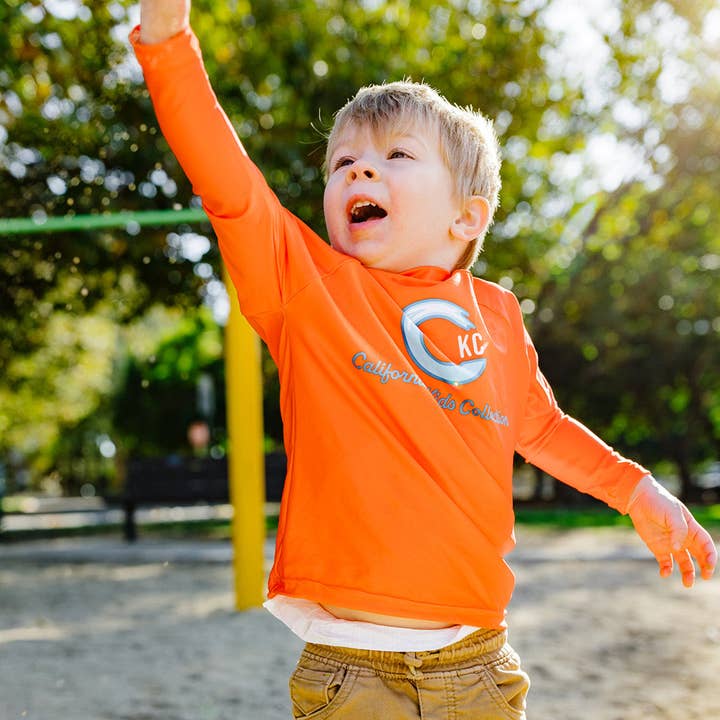 CKC Toddler Bright Rash Guard โ๏ธ for wholesale by California Kids Collection
